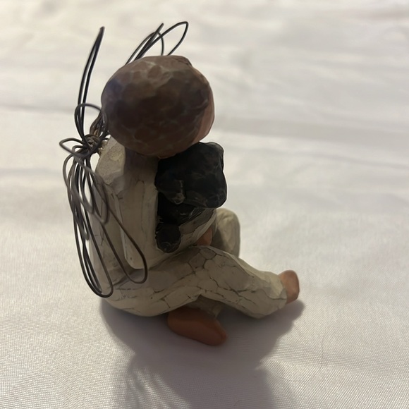 Willow Tree Angel of Comfort and Dog Figurine Susan Lordi 2001 - Picture 4 of 5